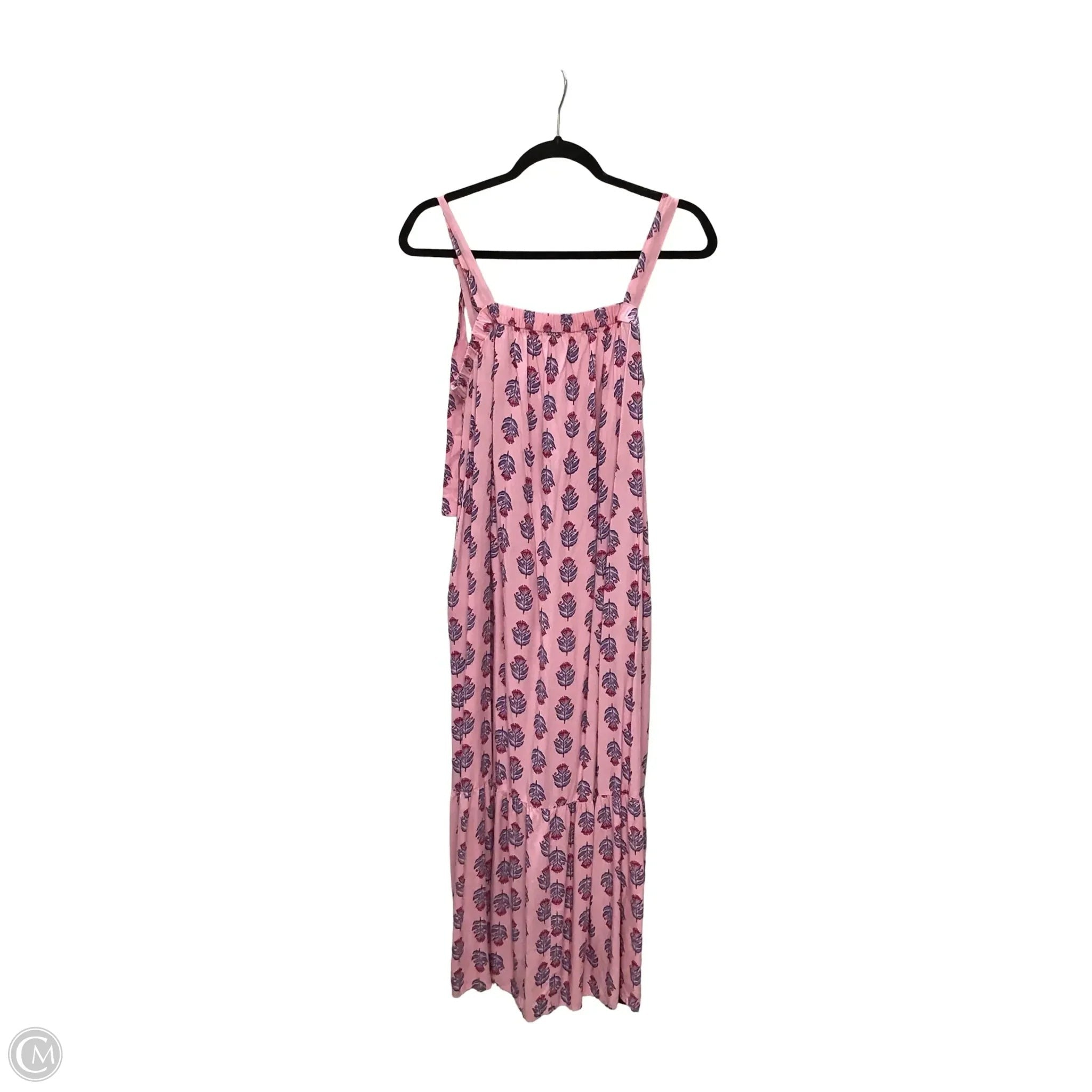 Dress Casual Midi By Old Navy In Pink, Size: M