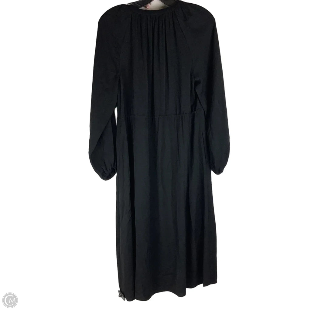Dress Casual Midi By Theory In Black, Size: S