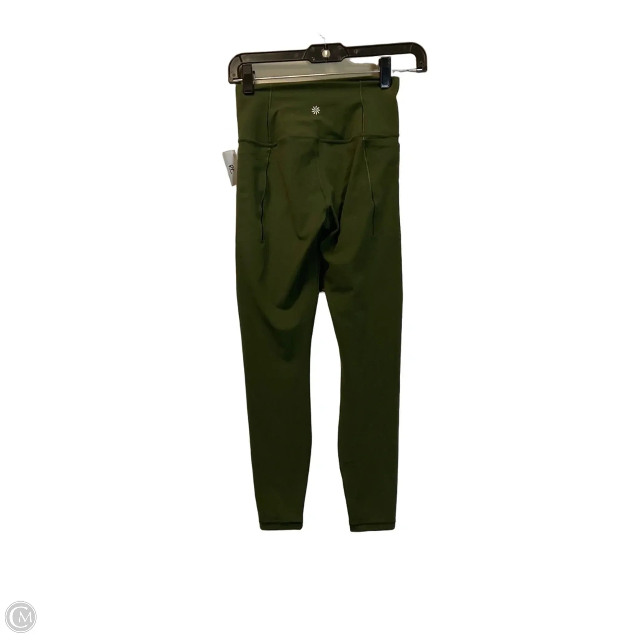 Athletic Leggings By Athleta In Green, Size: Sp