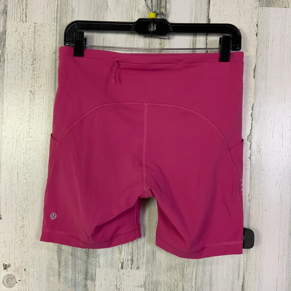 Athletic Shorts By Lululemon In Pink, Size: 10