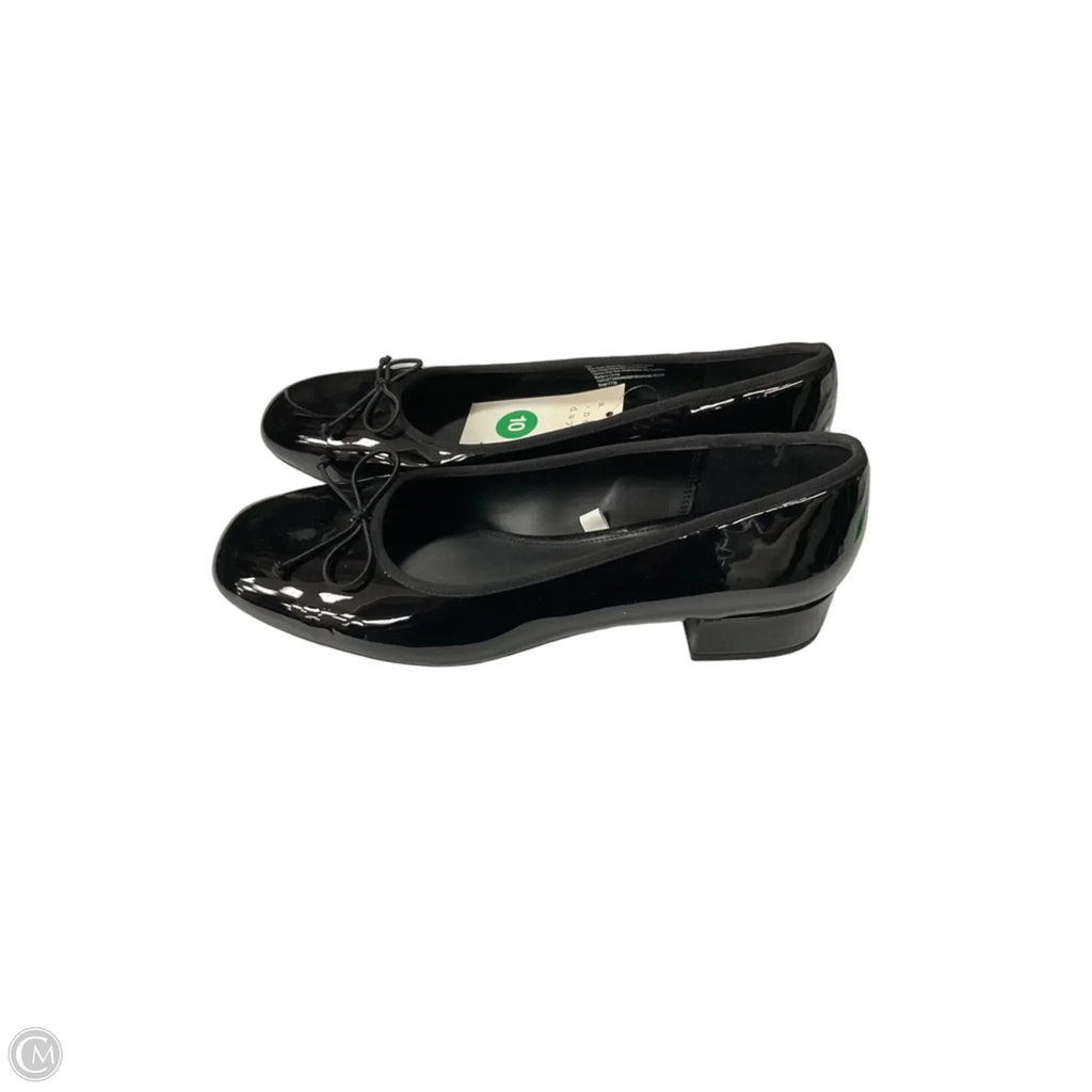 Shoes Flats By A New Day In Black, Size: 10