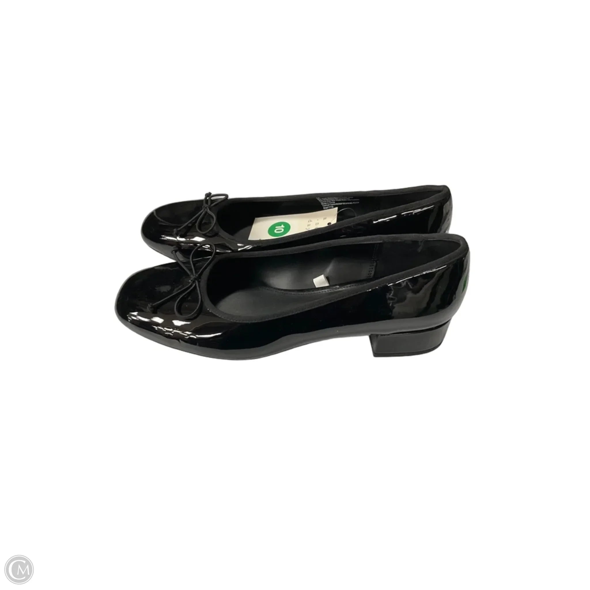 Shoes Flats By A New Day In Black, Size: 10
