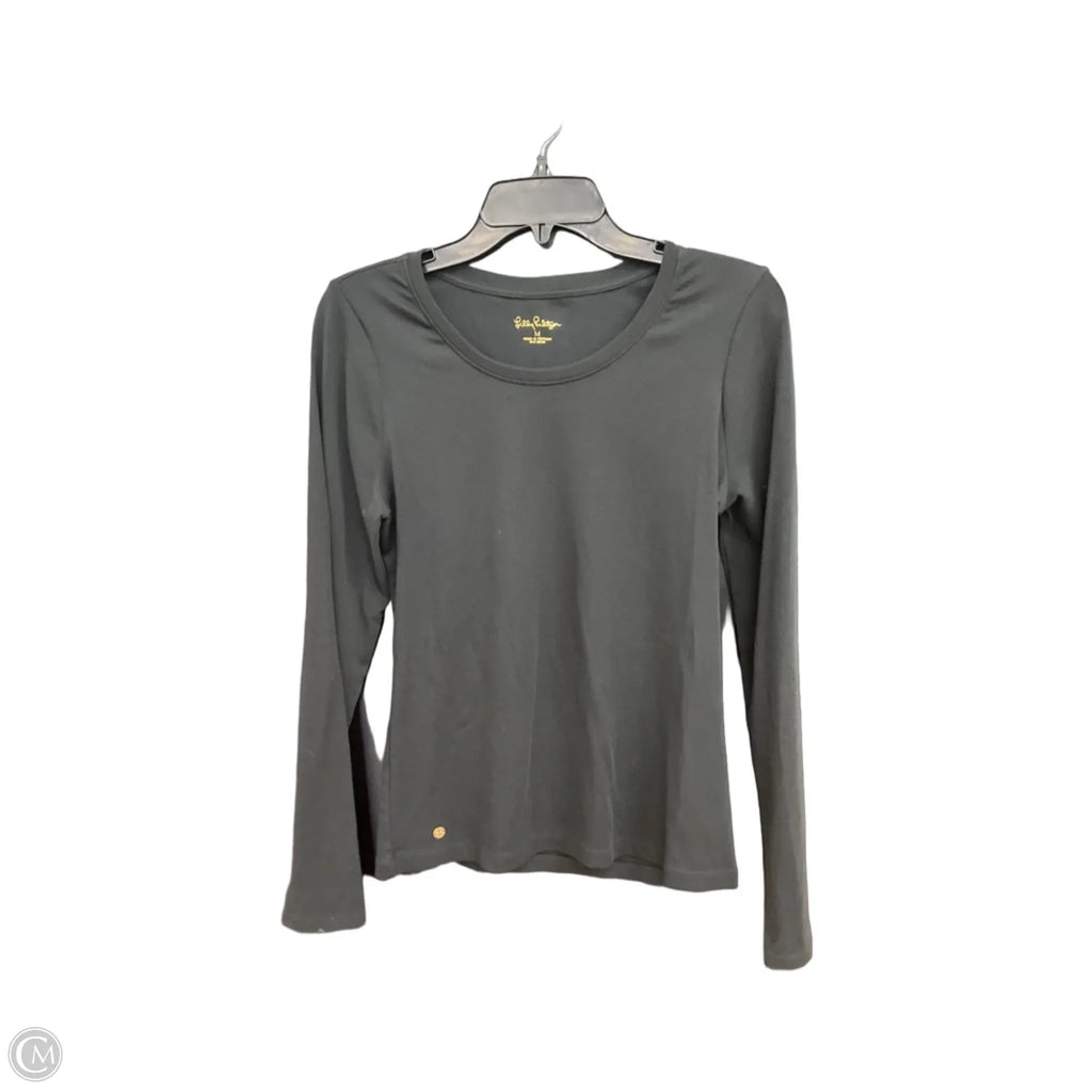 Top Long Sleeve Designer By Lilly Pulitzer In Black, Size: M