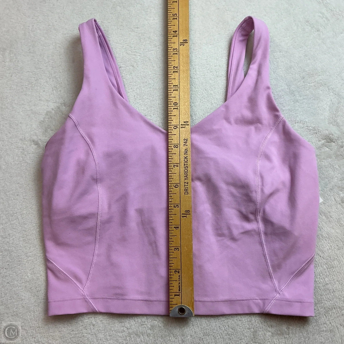 Athletic Bra By Lululemon In Pink, Size: 4