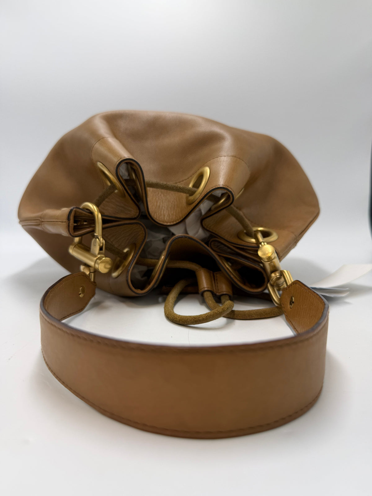 Gucci Drawstring Luxury Bucket Handbag