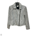 Jacket Moto By Loft In Grey, Size: Xs