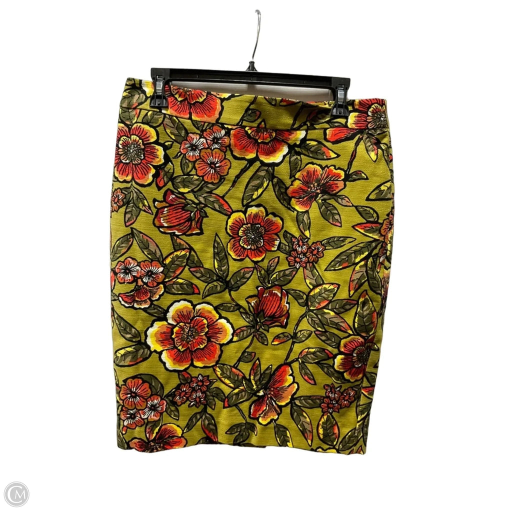 Skirt Mini & Short By Loft In Floral Print, Size: 10