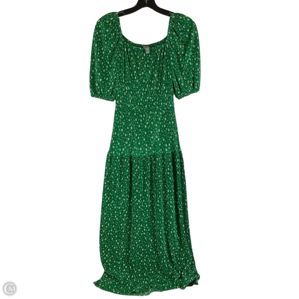 Dress Party Long By Asos In Green, Size: 0