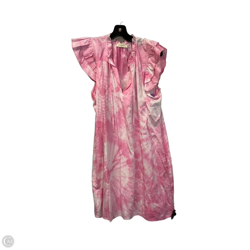 Dress Casual Midi By Cmc In Pink, Size: M