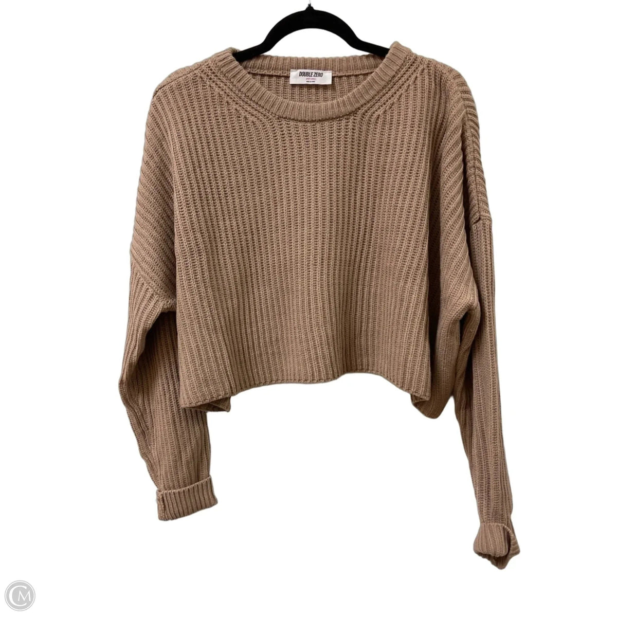 Sweater By Double Zero In Brown, Size: S