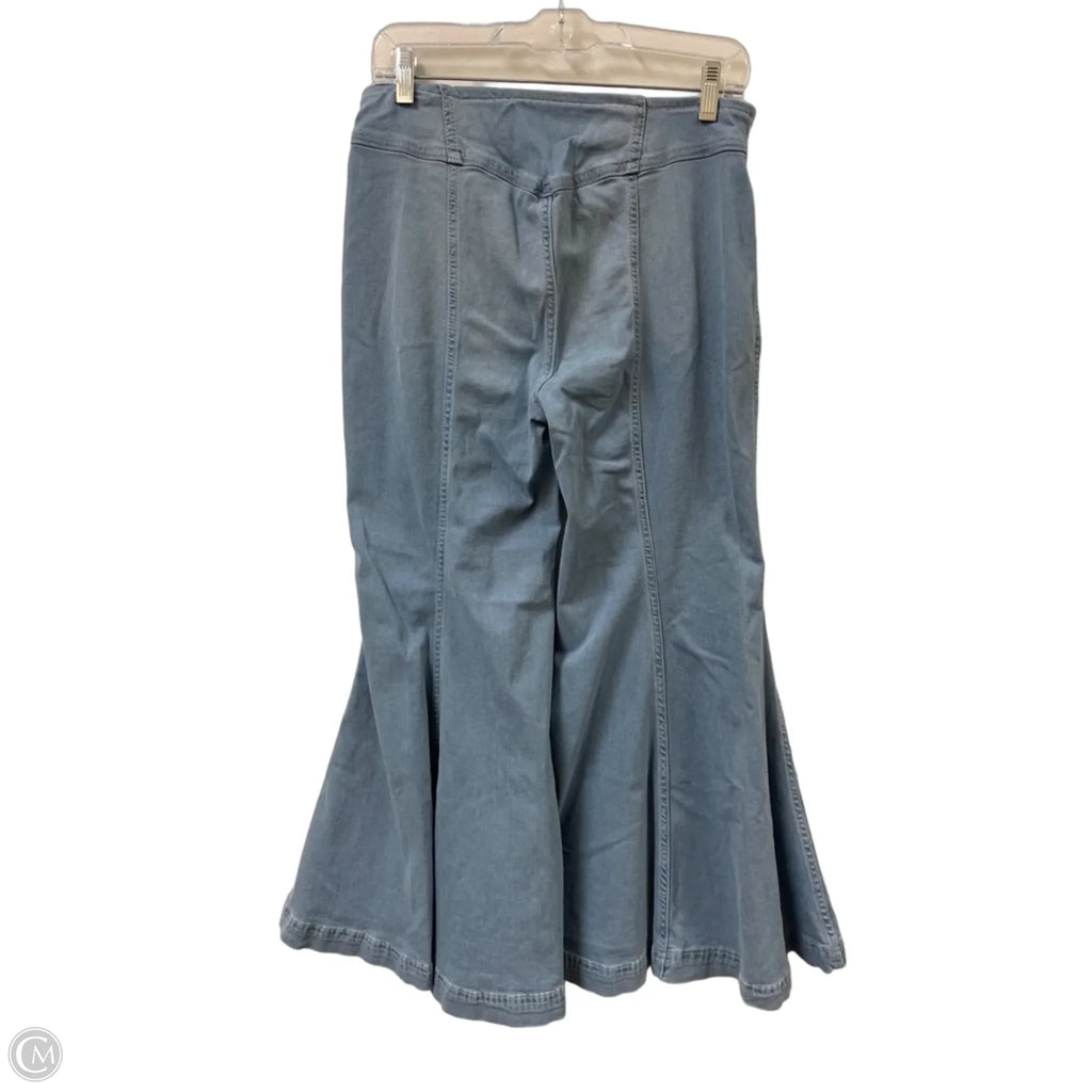 Jeans Wide Leg By We The Free In Bronze, Size: 6