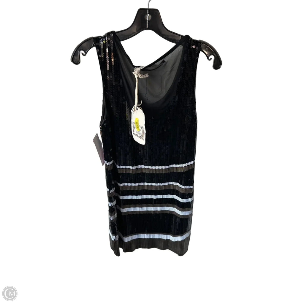 Dress Party Short By Chelsea And Violet In Black & Gold, Size: L