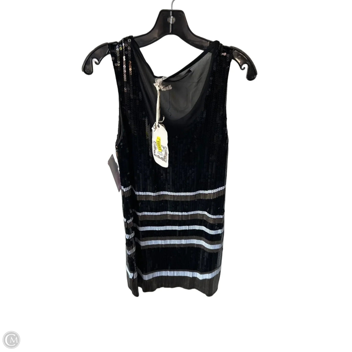 Dress Party Short By Chelsea And Violet In Black & Gold, Size: L