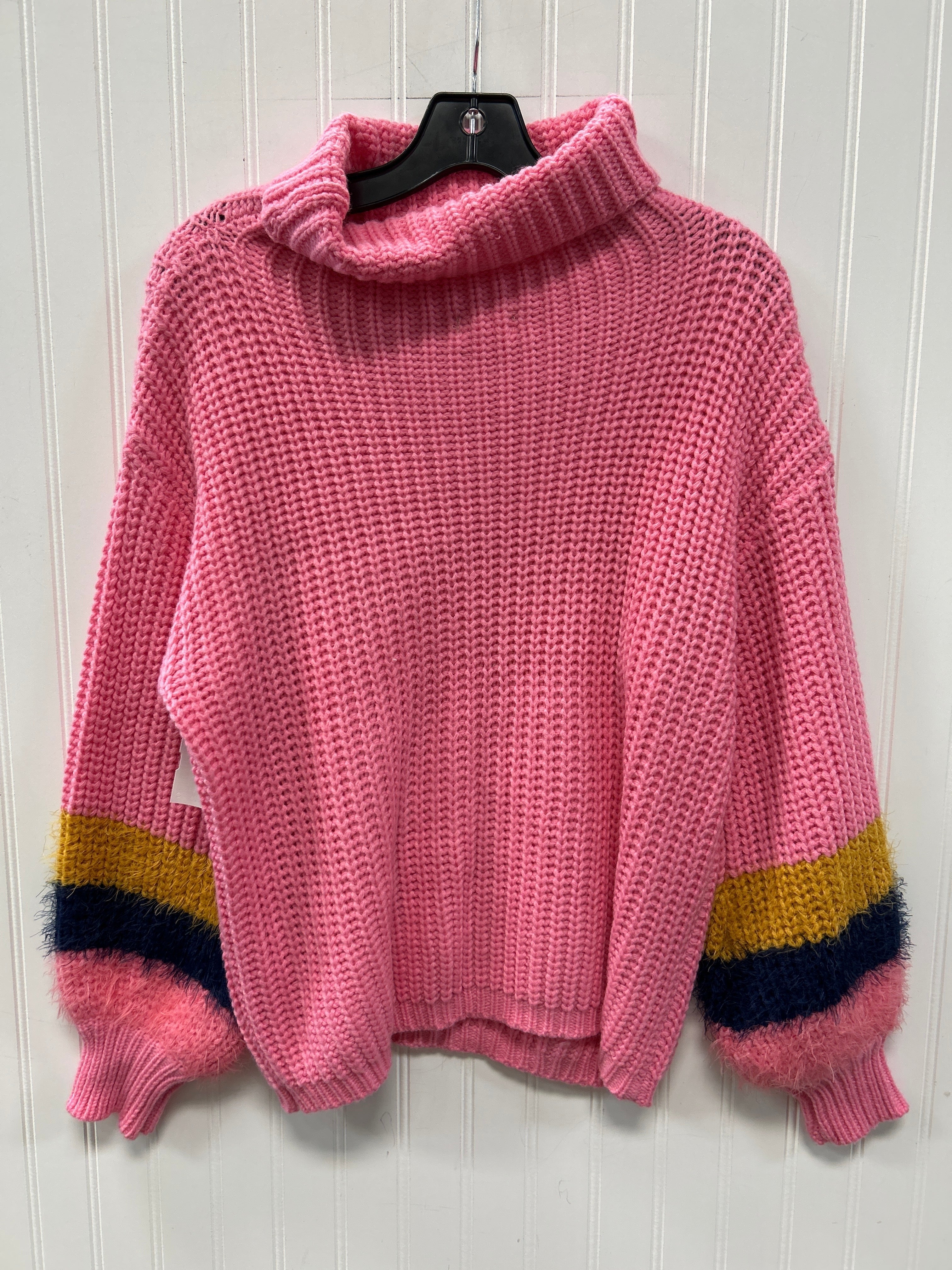 Sweater By Moco In Pink, Size:L
