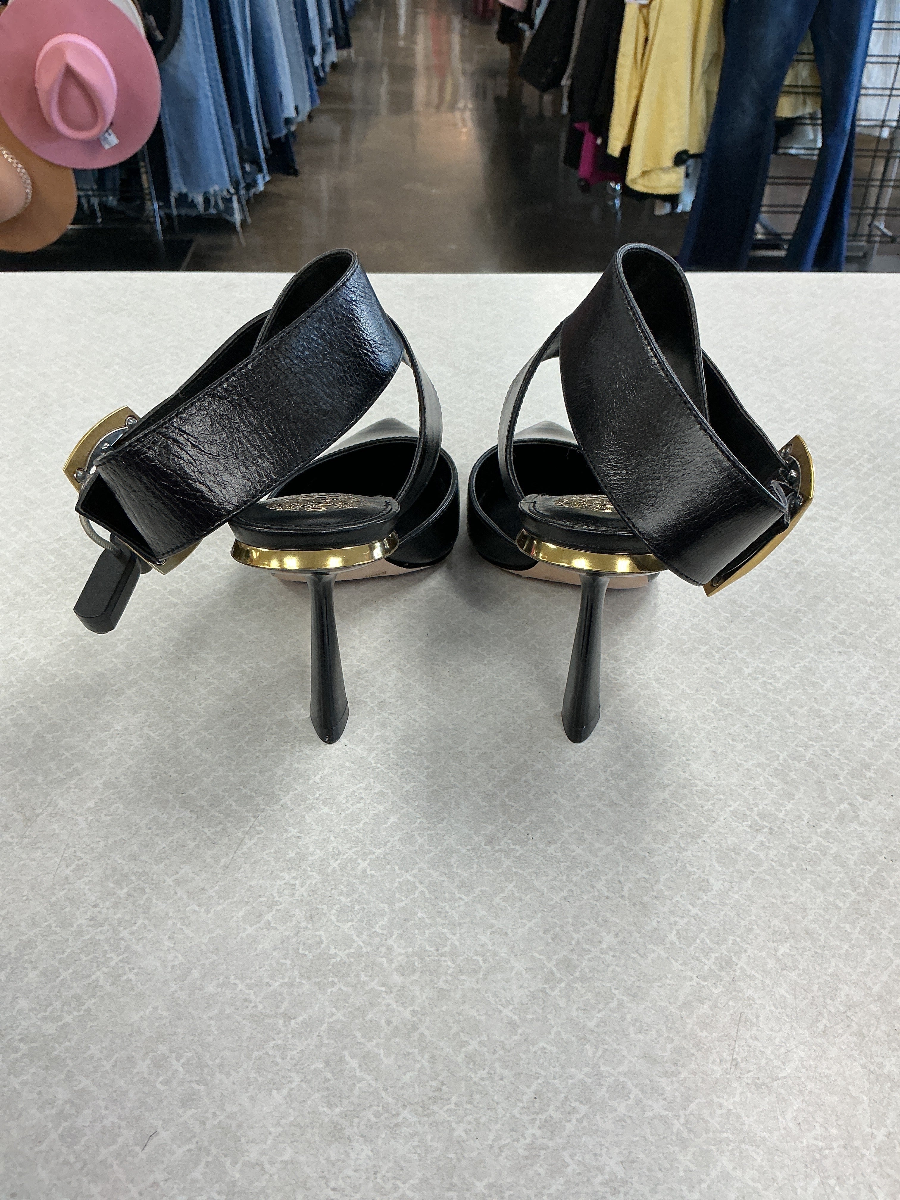 Shoes Heels Stiletto By Vince Camuto In Black, Size:10