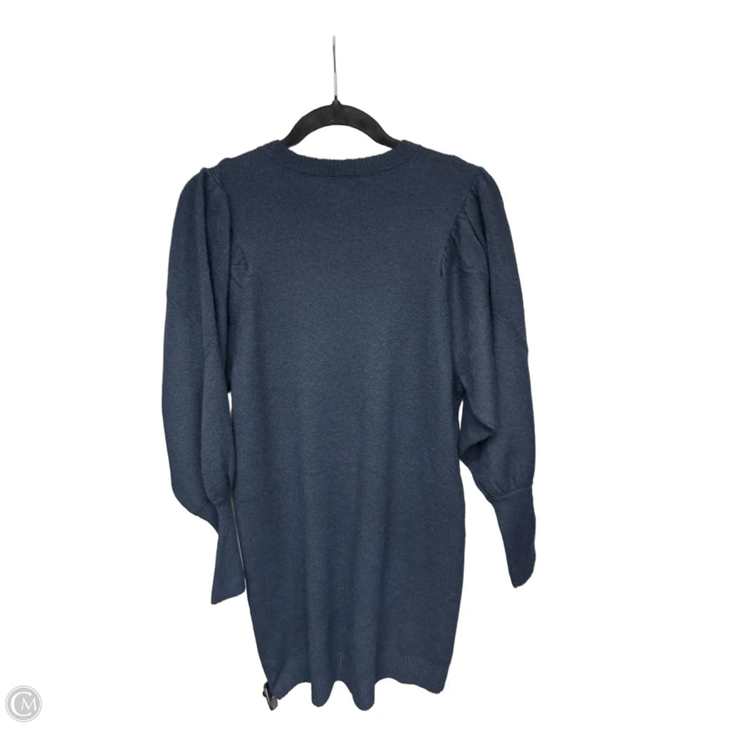 Dress Sweater By A New Day In Blue, Size: L