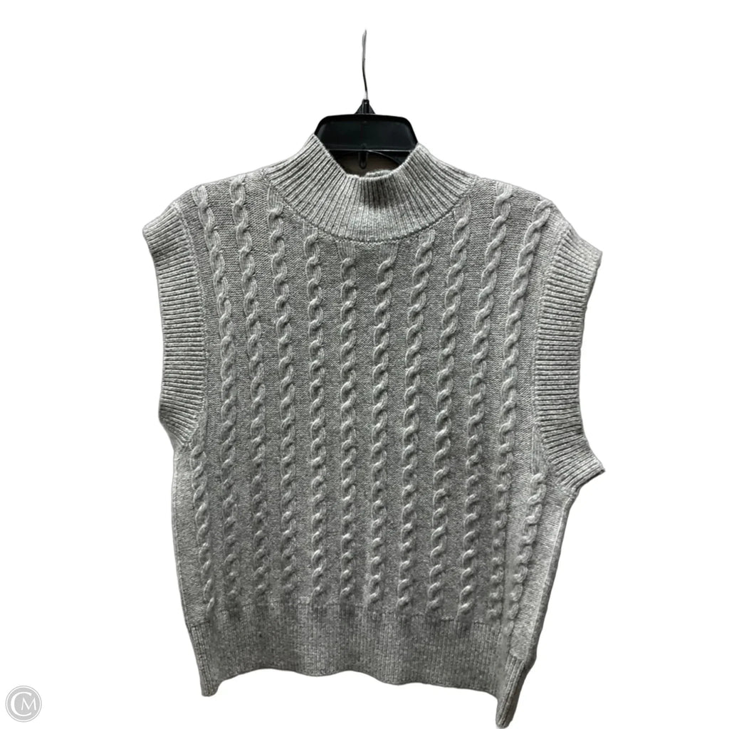 Top Sleeveless By Cupcakes And Cashmere In Grey, Size: Xs