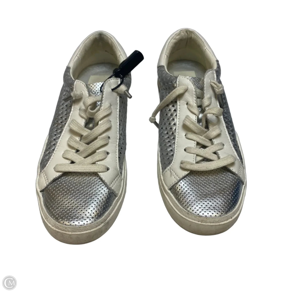 Shoes Sneakers By Dolce Vita In Silver, Size: 8