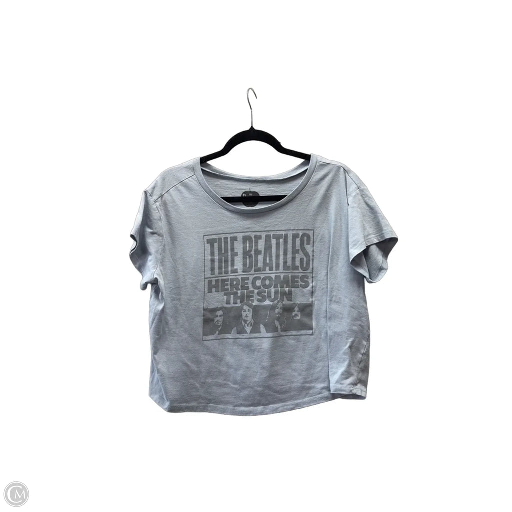 Top Short Sleeve By Clothes Mentor In Blue, Size: L