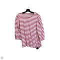 Top Long Sleeve Basic By Crown And Ivy In Striped Pattern, Size: 2