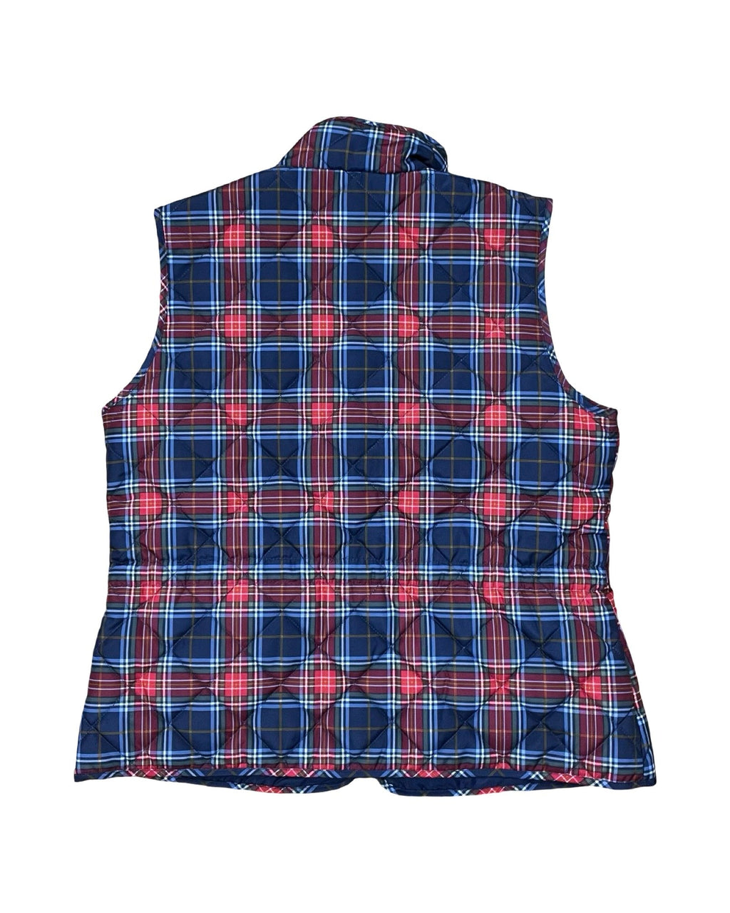 Vest Puffer & Quilted By St Johns Bay In Blue & Red, Size:L