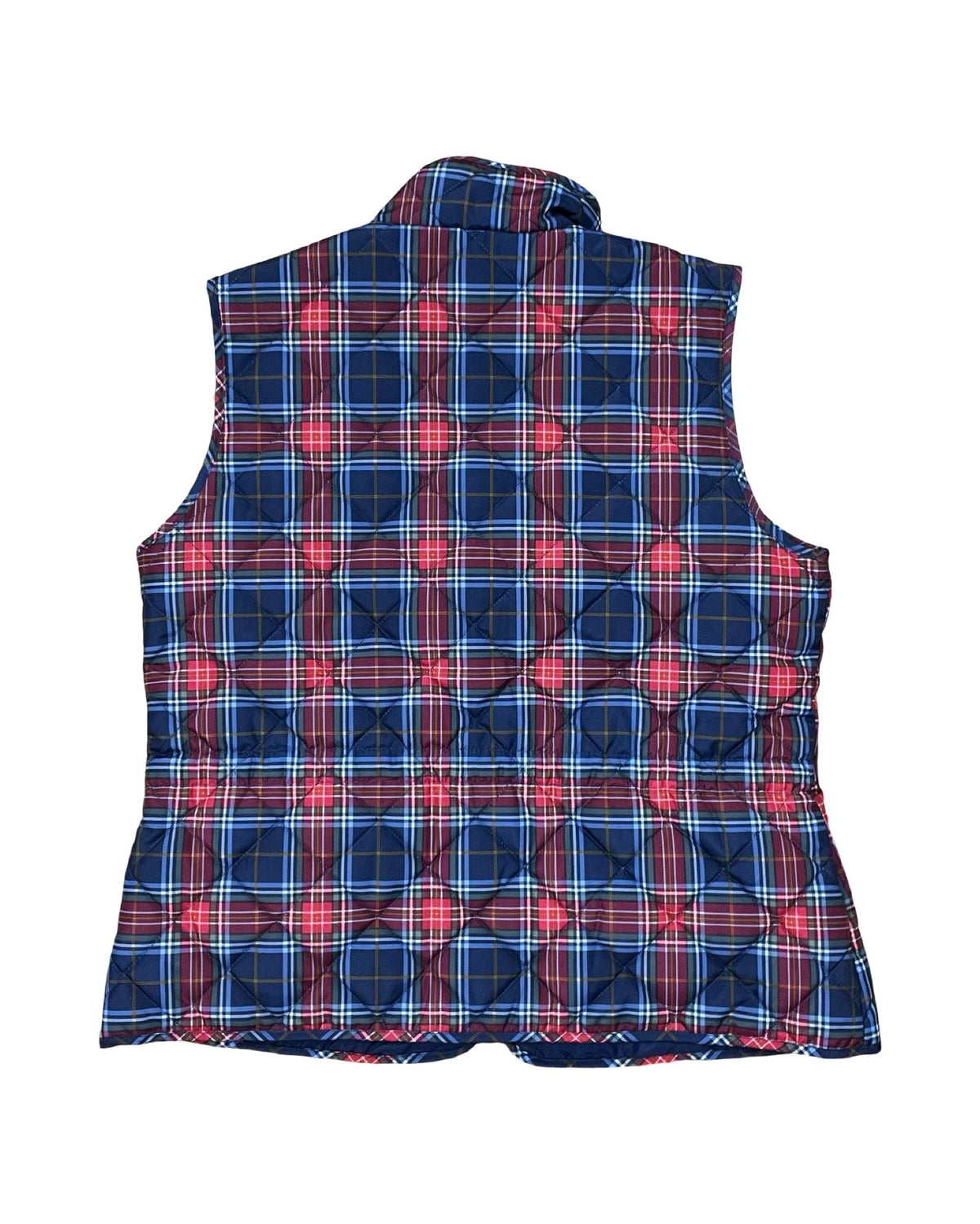 Vest Puffer & Quilted By St Johns Bay In Blue & Red, Size:L