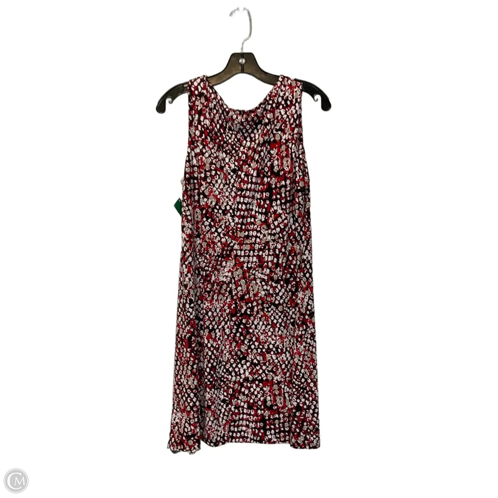 Dress Casual Short By Tommy Hilfiger In Black & Red, Size: 10
