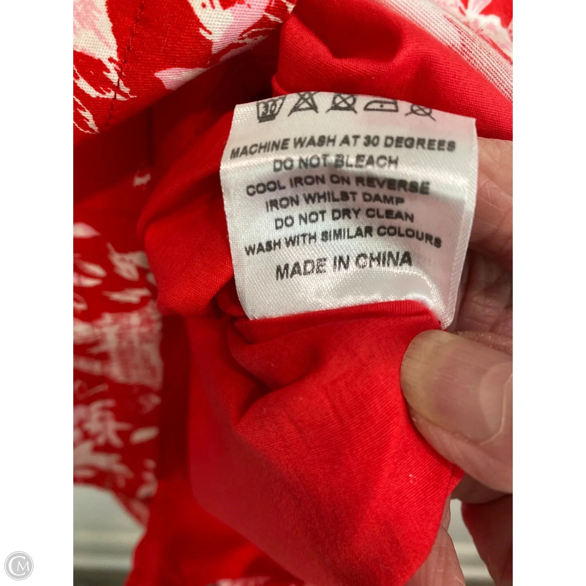 Dress Casual Midi By Clothes Mentor In Red, Size: L