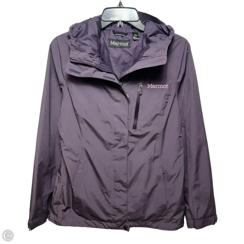 Jacket Windbreaker By Marmot In Purple, Size: S