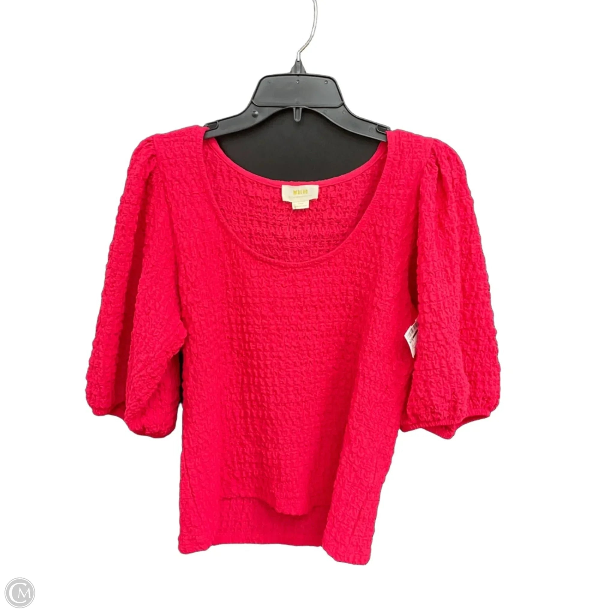 Top Short Sleeve By Maeve In Red, Size: L