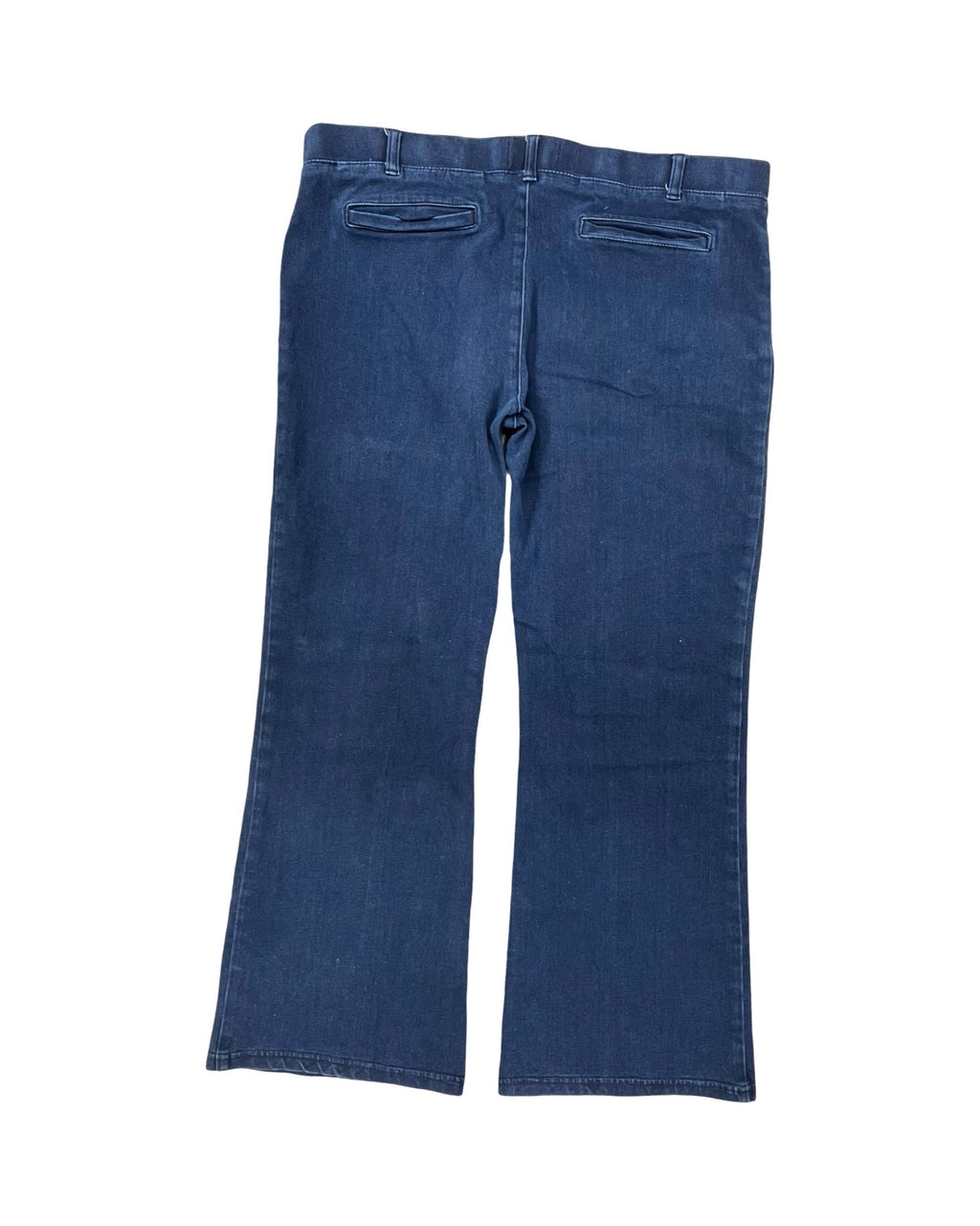 Jeans Straight By Betabrand In Blue Denim, Size:1X