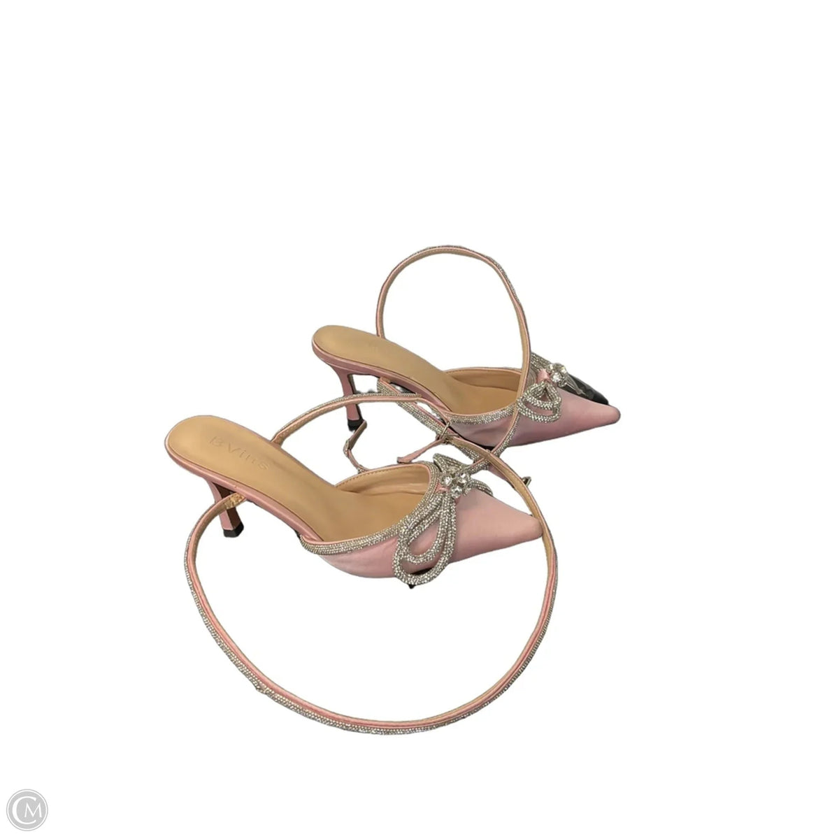 Shoes Heels Kitten By Clothes Mentor In Pink, Size: 6.5
