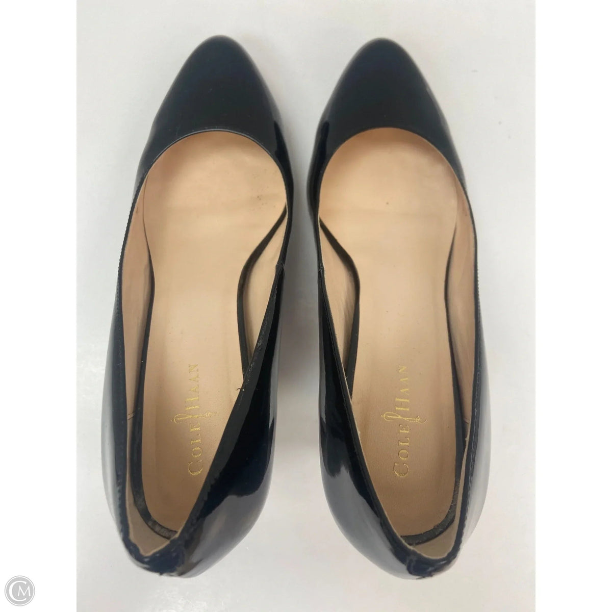 Sandals Heels Kitten By Cole-haan In Black, Size: 7.5