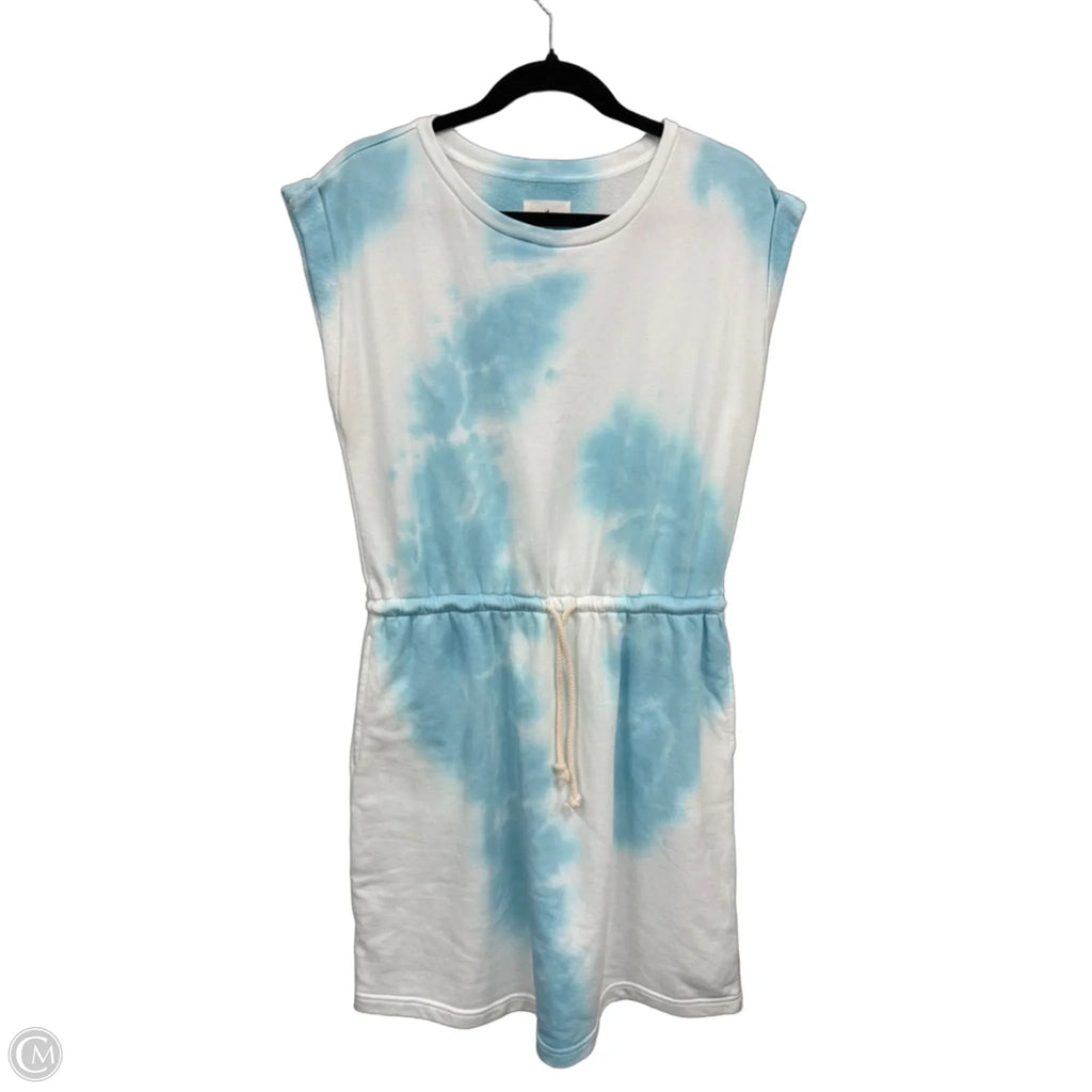 Dress Casual Short By Lou And Grey In Blue & White, Size: M