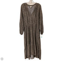 Dress Casual Maxi By A New Day In Animal Print, Size: Xl