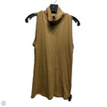 Top Sleeveless By Zara In Tan, Size: Xl