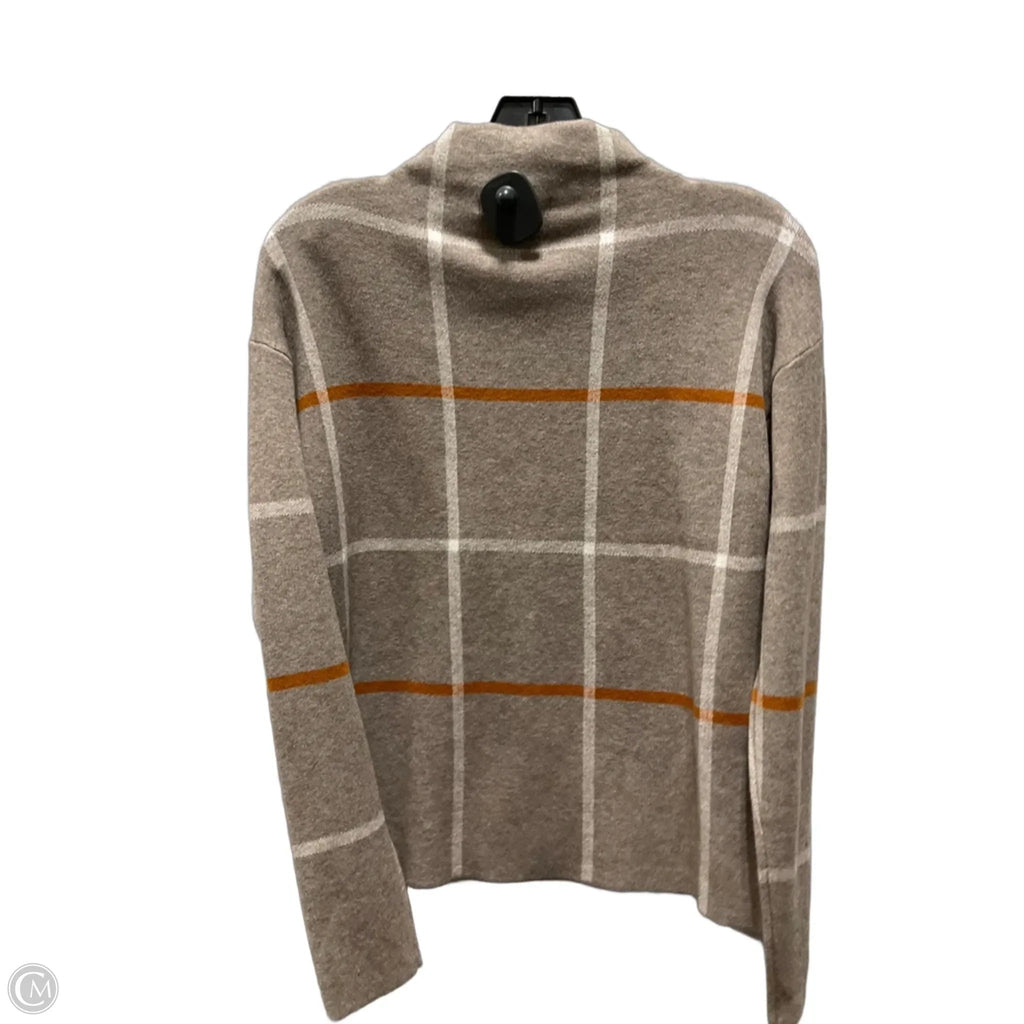 Sweater By Tahari In Plaid Pattern, Size: S