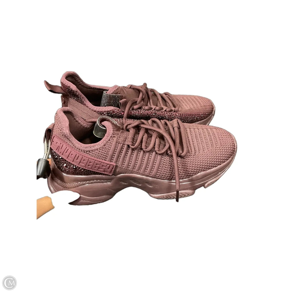 Shoes Sneakers By Steve Madden In Maroon, Size: 8.5