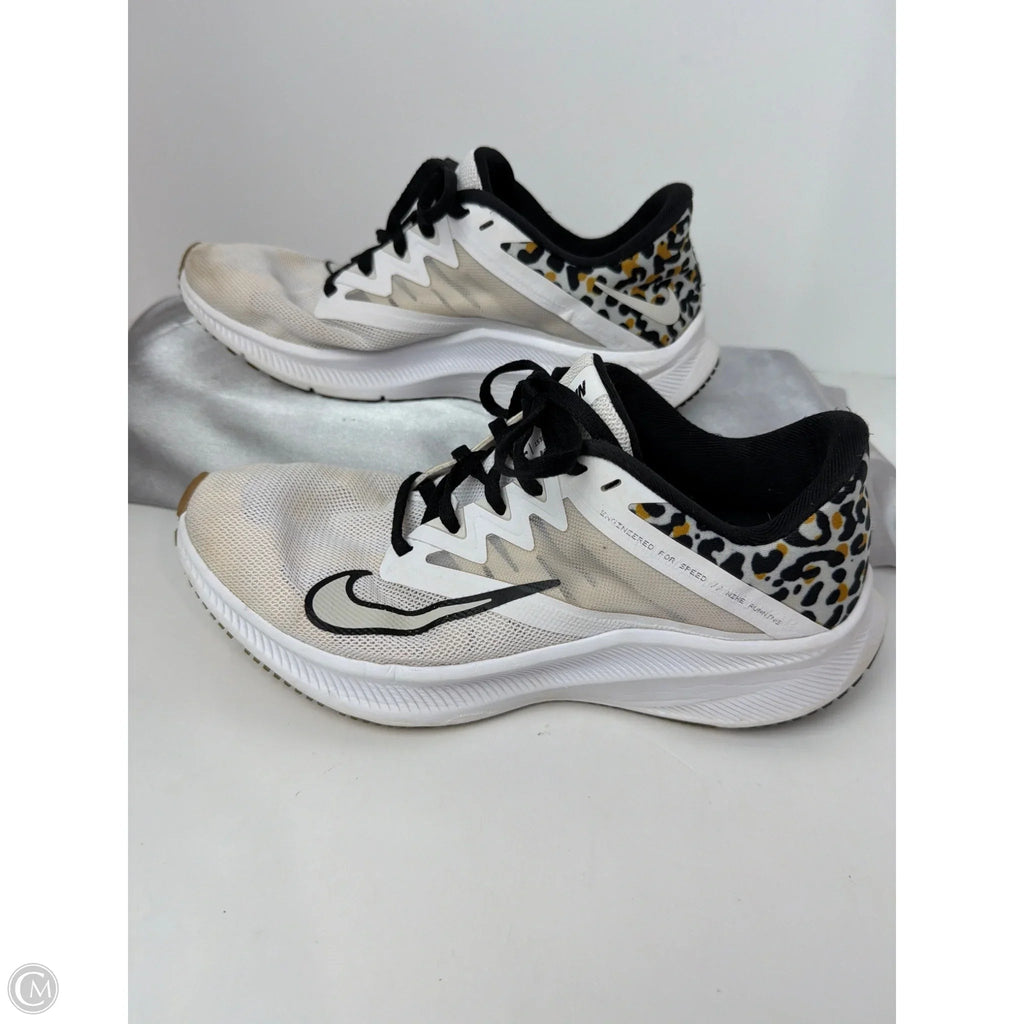 Shoes Athletic By Nike In White, Size: 8.5