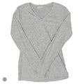 Top Ls Basic By Clothes Mentor In Grey, Size: M