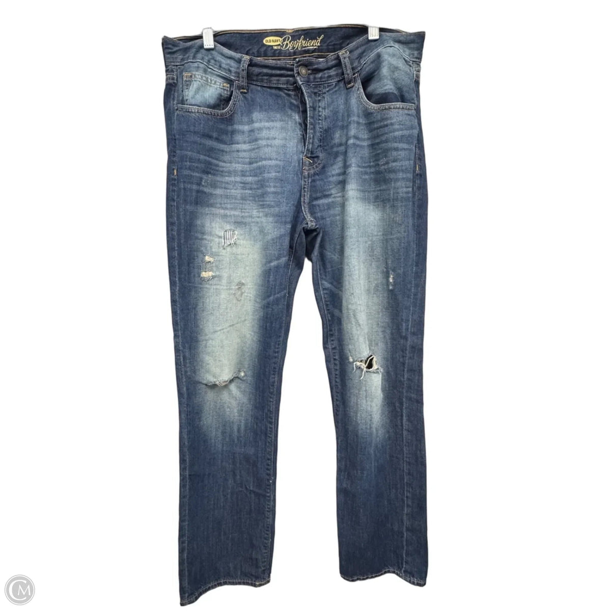 Jeans Straight By Old Navy In Blue Denim, Size: 8