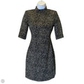 Dress Designer By Alice + Olivia In Black & Silver, Size: Xs