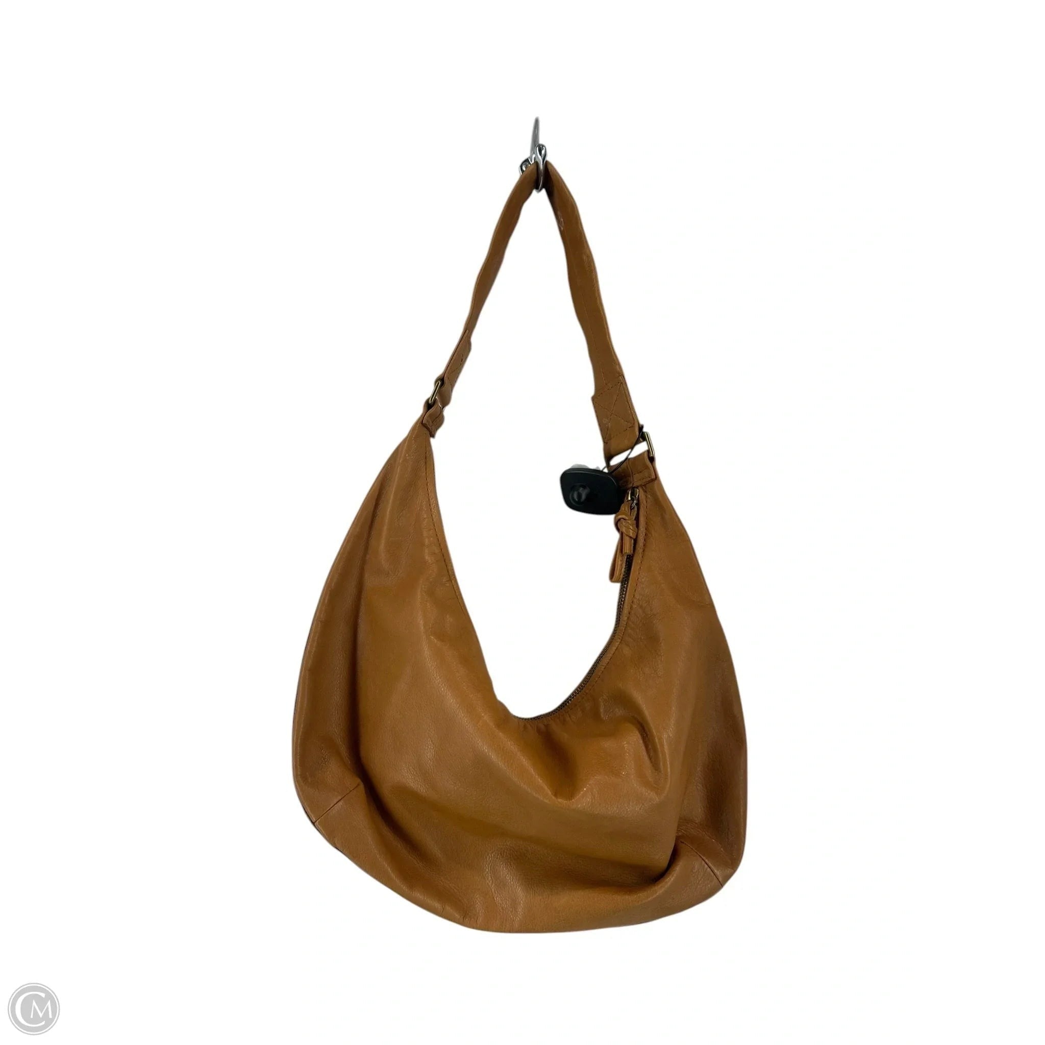 Handbag Leather By Madewell, Size: Medium