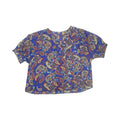 Blouse Ss By Emily Wonder In Paisley Print, Size:2X