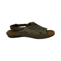 Sandals Flats By Clothes Mentor In Brown, Size:7.5