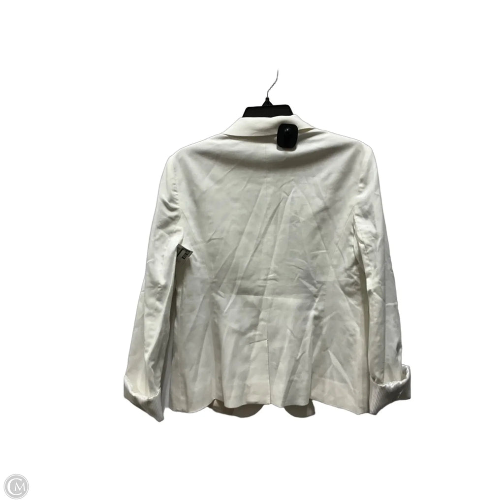 Blazer By Loft In Cream, Size: 4