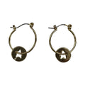 Earrings Hoop By Clothes Mentor In Gold