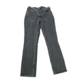 Jeans Straight By Abercrombie And Fitch In Black Denim, Size:10
