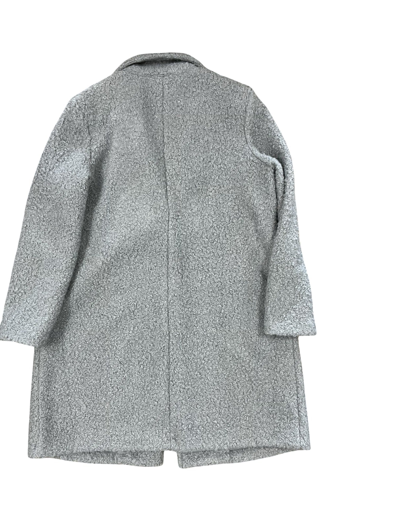 Coat Faux Fur & Sherpa By Nycc In Grey, Size:Xl