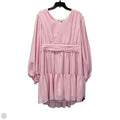 Dress Casual Midi By Msk In Pink, Size: L